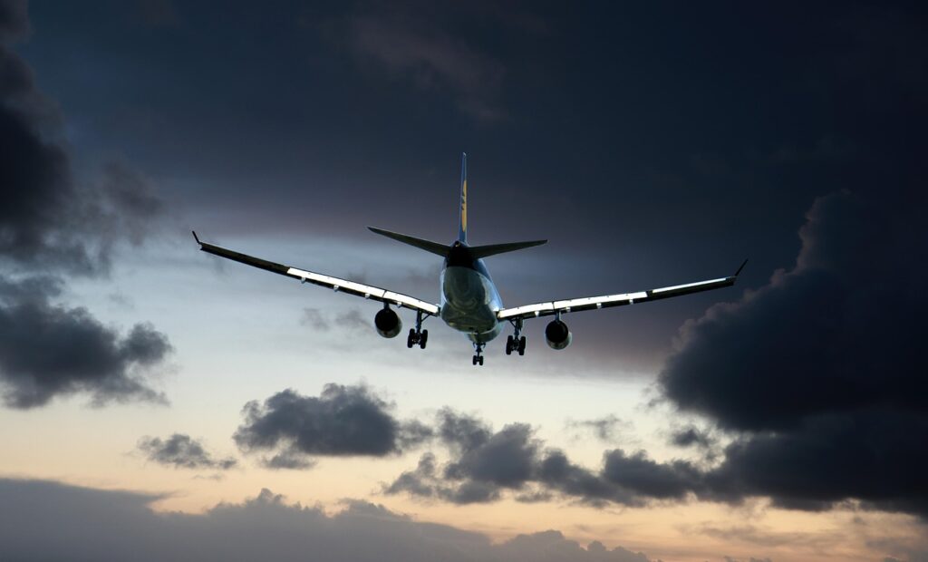 transport, plane, flight, sky, nature, cloud, weather, sunset, travel, aviation, pilot, air, suitcase, passenger, holiday, people